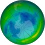 Antarctic Ozone 1991-08-10